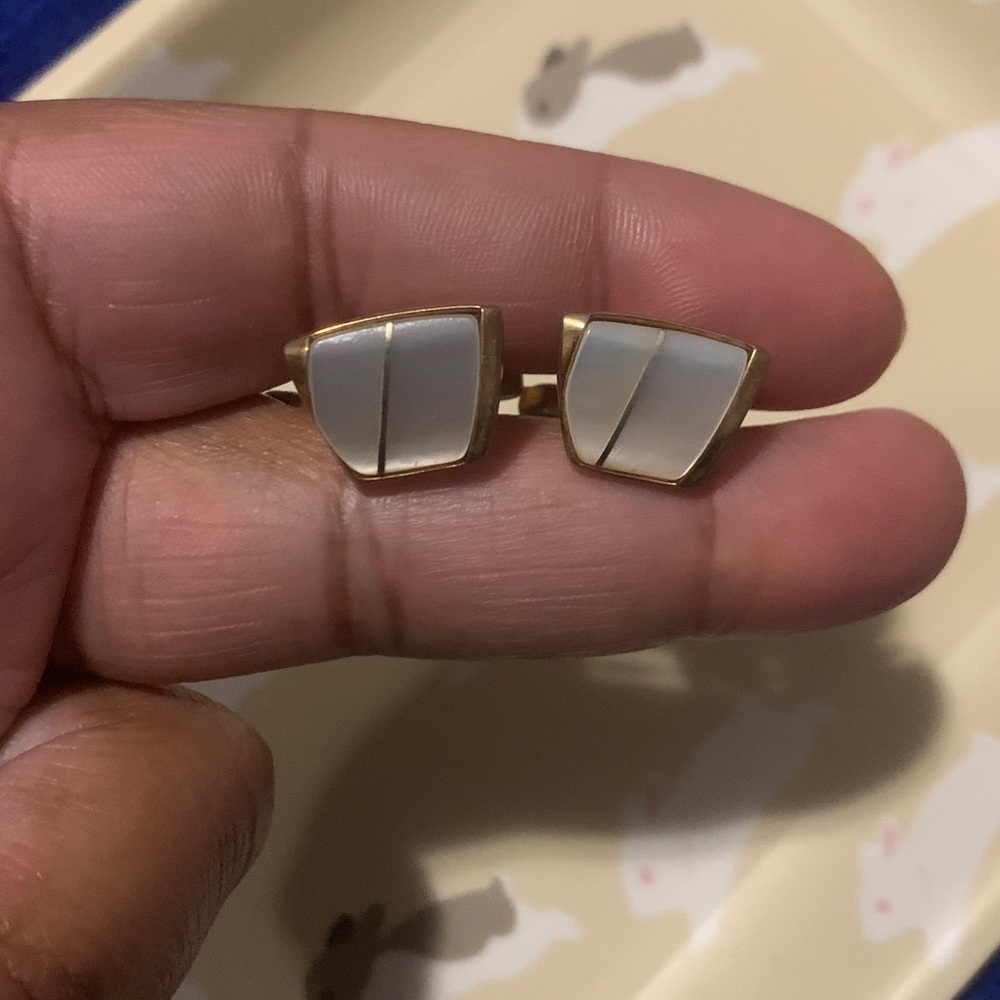 Vintage Mother of Pearl Cufflinks
